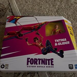 Hasbro Fortnite Tntina & Glider Set - Red and Black